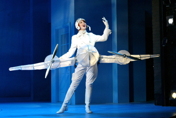 Goodspeed's FLIGHT OF THE LAWNCHAIR MAN production. (c)Diane Sobolewski.