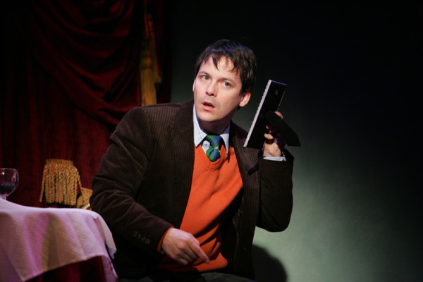 Jim Poulos in Goodspeed's THE GIRL IN THE FRAME. (c)Diane Sobolewski.