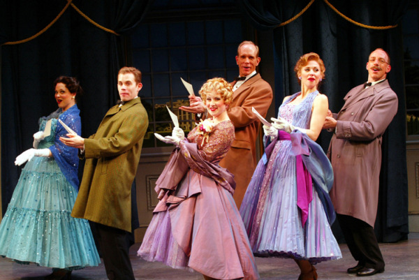 The cast of Goodspeed's CALL ME MADAM. (c) Diane Sobolewski