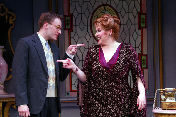 Zachary Halley and Kim Criswell in Goodspeed's CALL ME MADAM produuction. (c) Diane Sobolewski