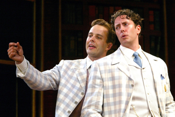 Noah Racey and Greg Mills in Goodspeed's WHERE'S CHARLEY? (c) Diane Sobolewski