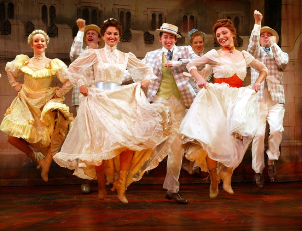 The cast of Goodspeed's WHERE'S CHARLEY? (c) Diane Sobolewski