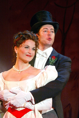 Greg Mills and Kristin Huxhold in Goodspeed's WHERE'S CHARLEY? (c)Diane Sobloewski