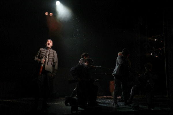 Patrick Kerr and the cast of Goodspeed's CYRANO. (c)Diane Sobolewski.