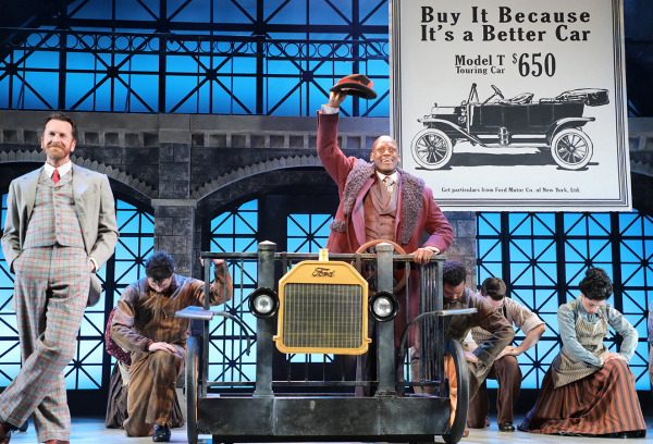 Matt Wall, Michael Wordly and the cast of Goodspeed's Ragtime. Photo by Diane Sobolewski.