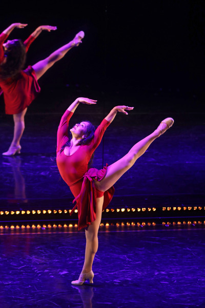 Karli Dinardo in Goodspeed's A Chorus Line. Photo by Diane Sobolewski.
