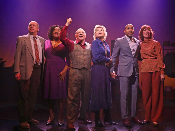 The cast of Goodspeed's About Time. Photo by Diane Sobolewski.