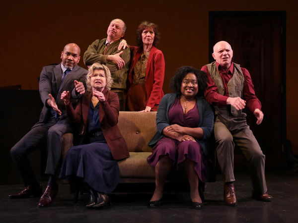 The cast of Goodspeed's About Time. Photo by Diane Sobolewski.
