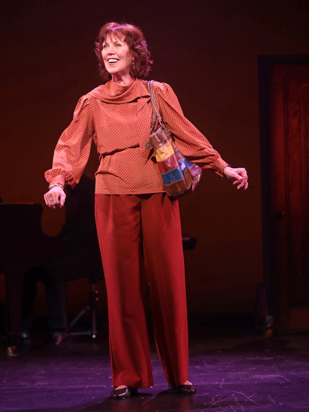 Lynne Wintersteller in Goodspeed's About Time. Photo by Diane Sobolewski.