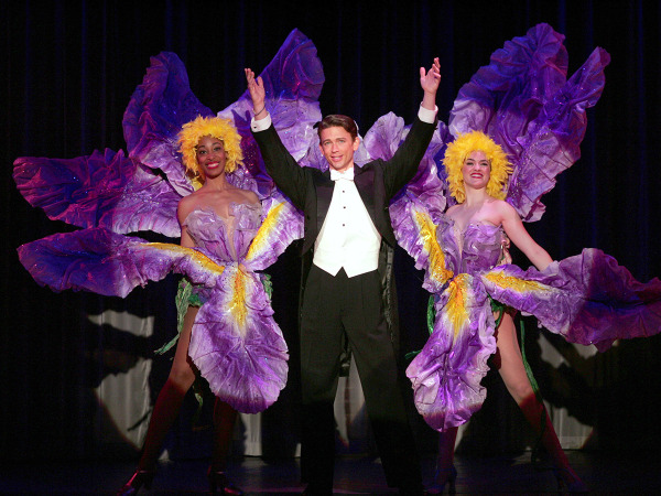 Kristyn Pope, Austin Miller, and Ashley Peacock in Goodspeed's 42nd Street. Photo by Diane Sobolewski.