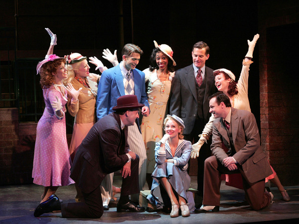 The cast of Goodspeed's 42nd Street. Photo by Diane Sobolewski.
