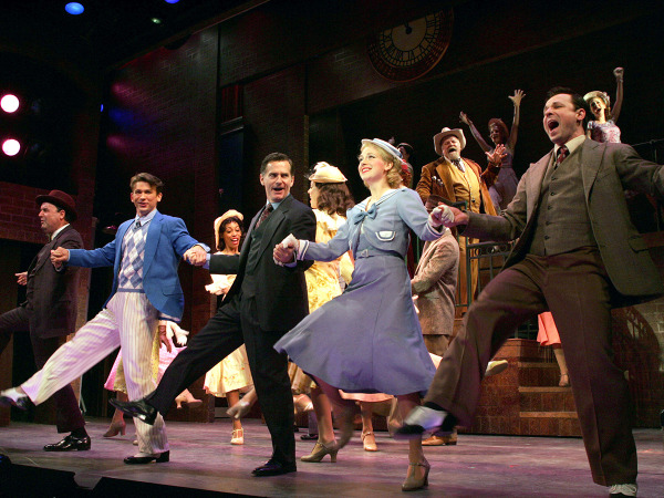 The cast of Goodspeed's 42nd Street. Photo by Diane Sobolewski.
