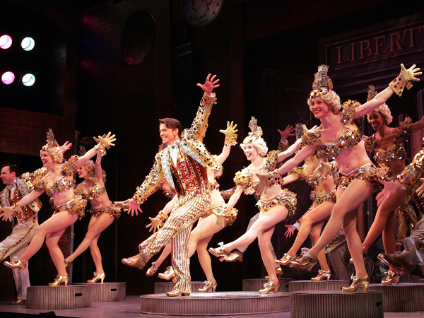 The cast of Goodspeed's 42nd Street. Photo by Diane Sobolewski.