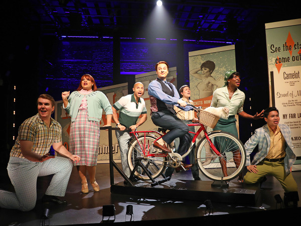 Nora Brigid Monahan and the cast of Goodspeed's A Complicated Woman. Photo by Diane Sobolewski.