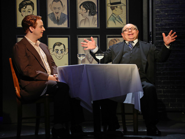 Nora Brigid Monahan and Danny Rutigliano in Goodspeed's A Complicated Woman. Photo by Diane Sobolewski.