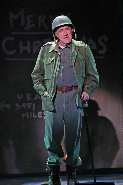 Bruce Sabath in Goodspeed's White Christmas. Photo by Diane Sobolewski.