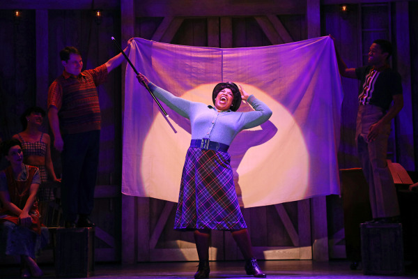 Aurelia Williams in Goodspeed's White Christmas. Photo by Diane Sobolewski.
