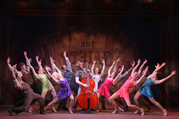 The cast of Goodspeed's Crazy For You. Photo by Diane Sobolewski.