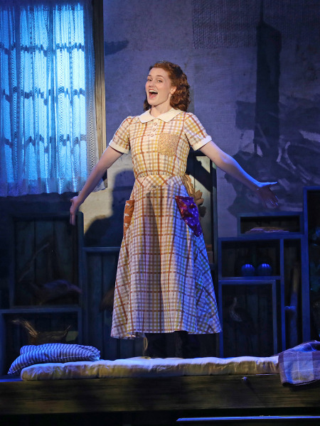 Ashlyn Maddox in Goodspeed's The Snow Goose. Photo by Diane Soboelwski