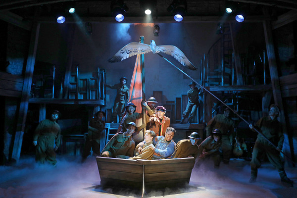 The cast of Goodspeed's The Snow Goose. Photo by Diane Sobolewski