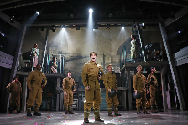 Charlie Webb and the cast of Goodspeed's The Snow Goose. Photo by Diane Soboelwski