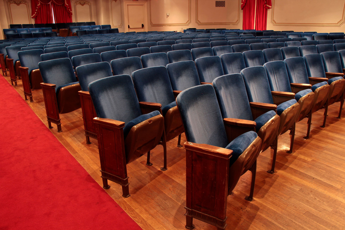 The Goodspeed Theatre seating photo by Greg Punch