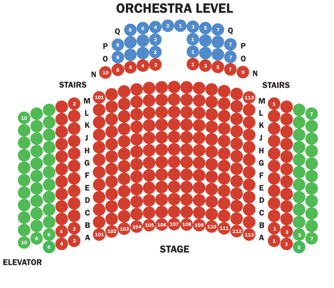 Goodspeed Opera House Seating Chart